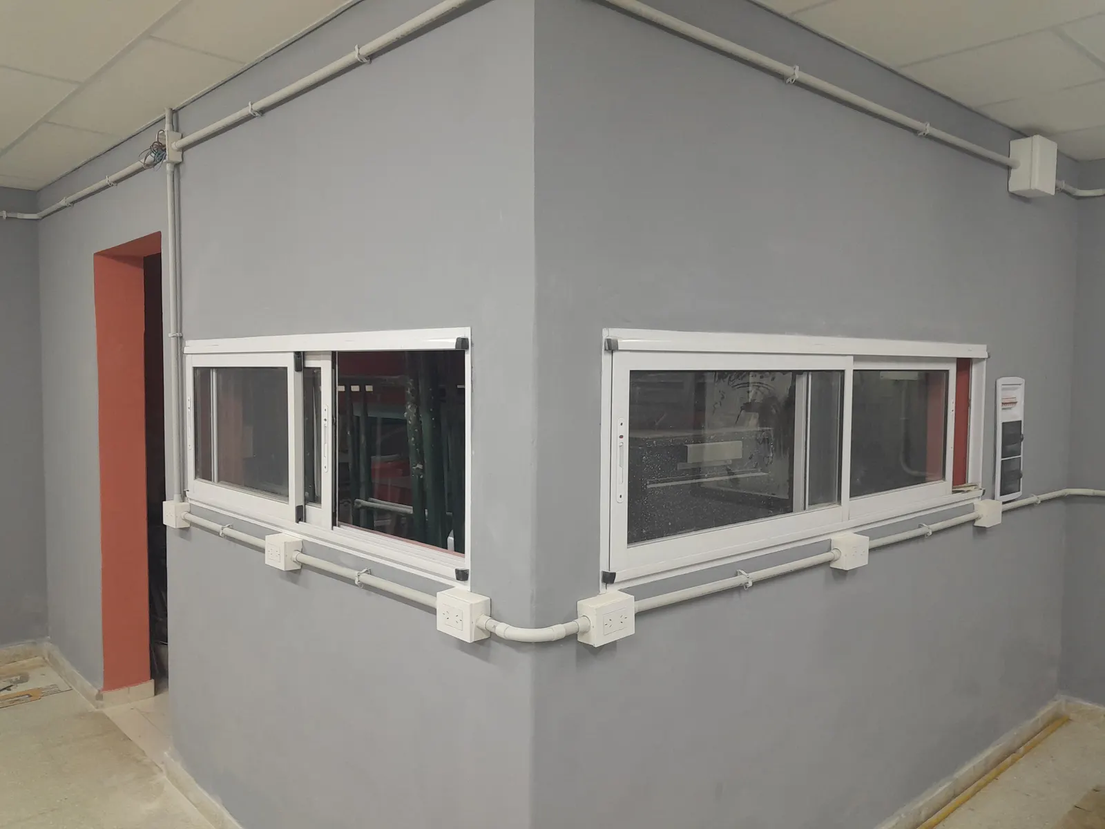 Tablero eléctrico instalado a nuevo